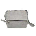 Givenchy // Leather Pandora Shoulder Bag // Gray // Pre-Owned