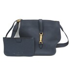 Gucci // Leather Jackie 1961 Shoulder Bag // Navy Blue // Pre-Owned