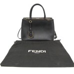 Fendi // Toujours Leather Tote // Black // Pre-Owned