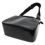 Prada // Brushed Leather Handbag // Black // Pre-Owned