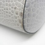 Givenchy // Leather Pandora Shoulder Bag // Gray // Pre-Owned