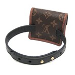 Louis Vuitton // Dauphine Monogram-Coated Canvas + Leather Chain Pouch // Brown + Light Brown // Pre-Owned