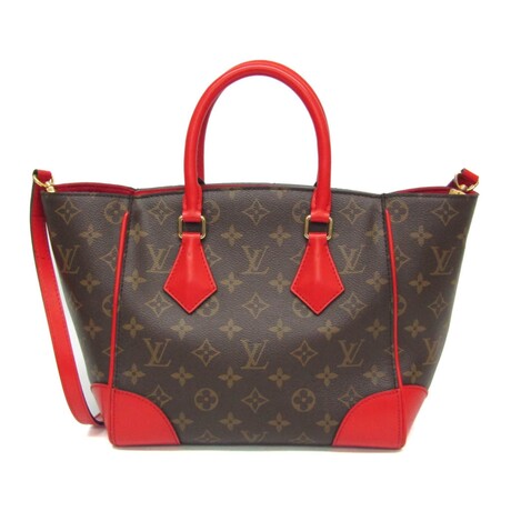 Louis Vuitton // Monogram-Coated Canvas + Leather Handbag // Monogram Brown + Coquelicots // Pre-Owned