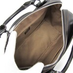 Cartier // Marcello Leather Boston Bag // Black // Pre-Owned