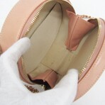 Chanel // Leather Round Matelassé Chain Bag // Light Rose // Pre-Owned