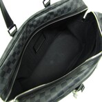 Louis Vuitton // Damier-Coated Canvas + Leather Keepall Boston Bag // Damier Graphite // Pre-Owned