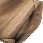 Hermès // Taurillon Clemence Leather Sac à Dépêches Briefcase // Etoupe Gray // Pre-Owned