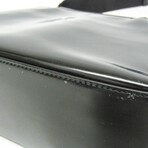 Prada // Brushed Leather Handbag // Black // Pre-Owned