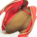 Loewe // Amazona Leather Bag // Red  // Pre-Owned