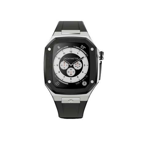 Apple Watch Case SPIII // Silver + Black // 41mm