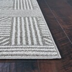 Lucia Westport - Machine Woven Performance // Beige - Abstract/Geometric (3'3" x 4'11")