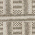 Lucia Westport - Machine Woven Performance // Beige - Abstract/Geometric (3'3" x 4'11")