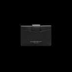 Saffiano Leather Card Case // Black