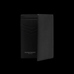 Saffiano Leather Passport Holder // Black