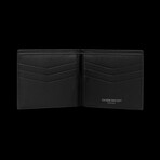 Saffiano Leather Wallet // Black