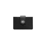 Saffiano Leather Card Case // Black