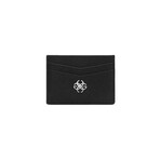 Saffiano Leather Card Holder // Black