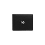 Saffiano Leather Wallet // Black