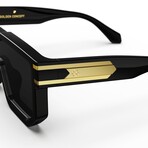 Baller Sunglasses // Gold II