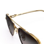 Pilot Sunglasses // Gold