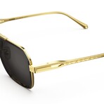 Glider Sunglasses // Gold