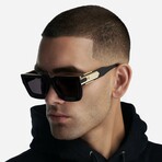 Baller Sunglasses // Gold
