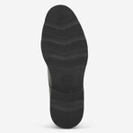 Leather Huxley Plain Toe Derby // Black (8)