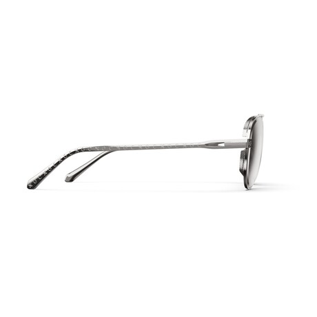 Pilot Sunglasses // Silver