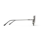 Pilot Sunglasses // Silver