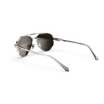 Pilot Sunglasses // Silver