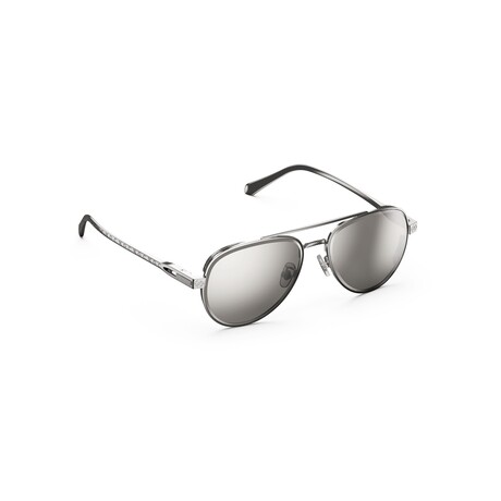 Pilot Sunglasses // Silver