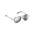 Pilot Sunglasses // Silver