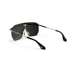 Raver Sunglasses // Gold