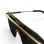 Raver Sunglasses // Gold