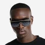 Raver Sunglasses // Gold