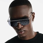 Raver Sunglasses // Silver