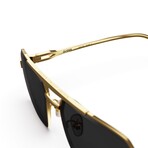 Glider Sunglasses // Gold