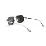 Glider Sunglasses // Silver