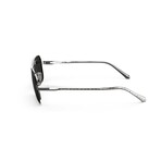 Glider Sunglasses // Silver