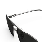 Glider Sunglasses // Silver