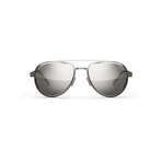Pilot Sunglasses // Silver