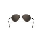 Pilot Sunglasses // Silver