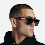 Baller Sunglasses // Gold