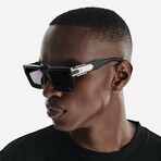 Baller Sunglasses // Silver