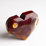 Genuine Polished Mookaite Heart From Brazil // Small V2