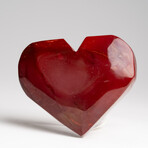 Genuine Polished Mookaite Heart From Brazil // Small V2