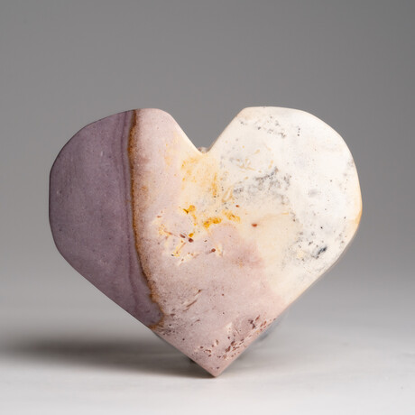 Genuine Polished Mookaite Heart From Brazil // Small V1