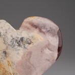 Genuine Polished Mookaite Heart From Brazil // Small V1