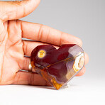 Genuine Polished Mookaite Heart From Brazil // Small V2