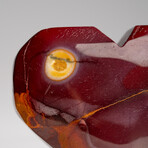 Genuine Polished Mookaite Heart From Brazil // Small V2